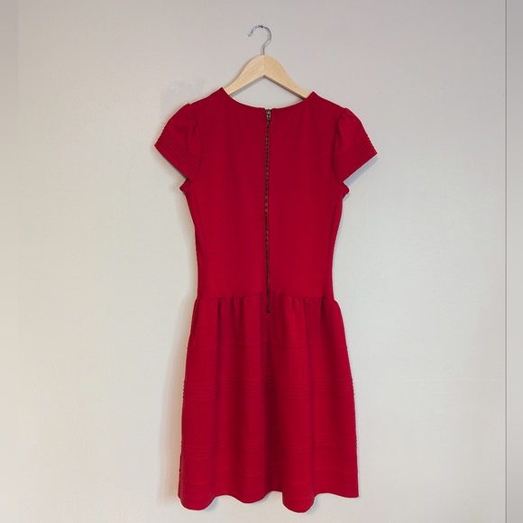 Anthropologie X Girls From Savoy Red Drop Waist Dress - Picture 4 of 4